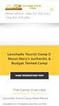 Mobile Screenshot of lenchadatouristcamp.com